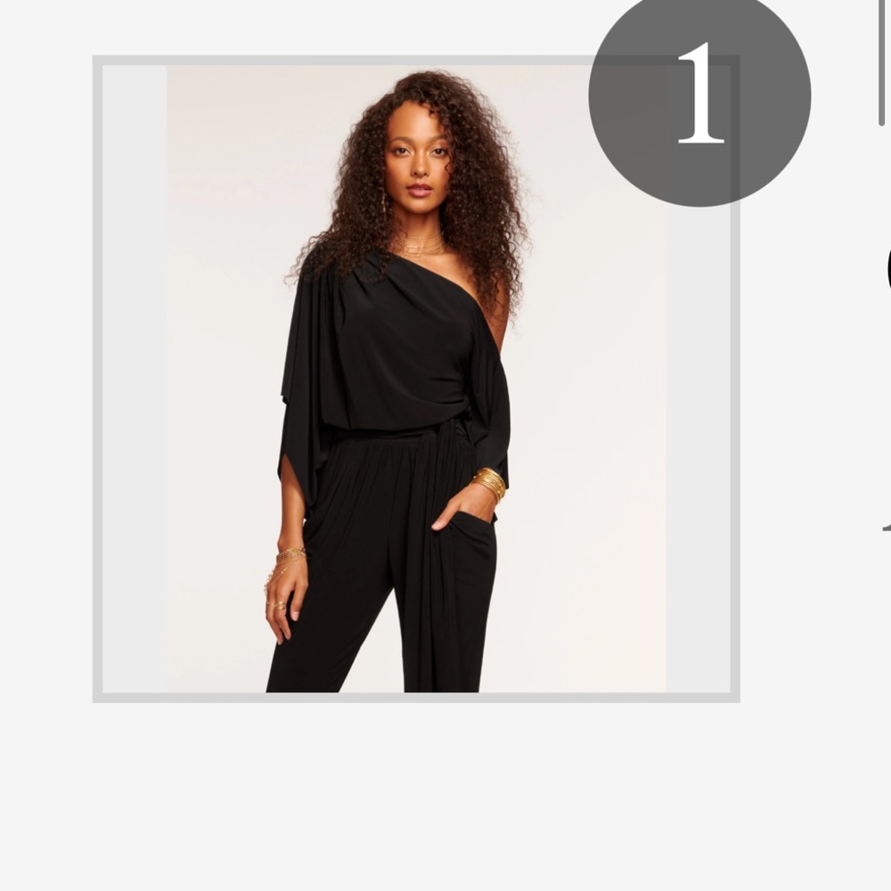 Ramy Brook Black Catalina Jumpsuit
